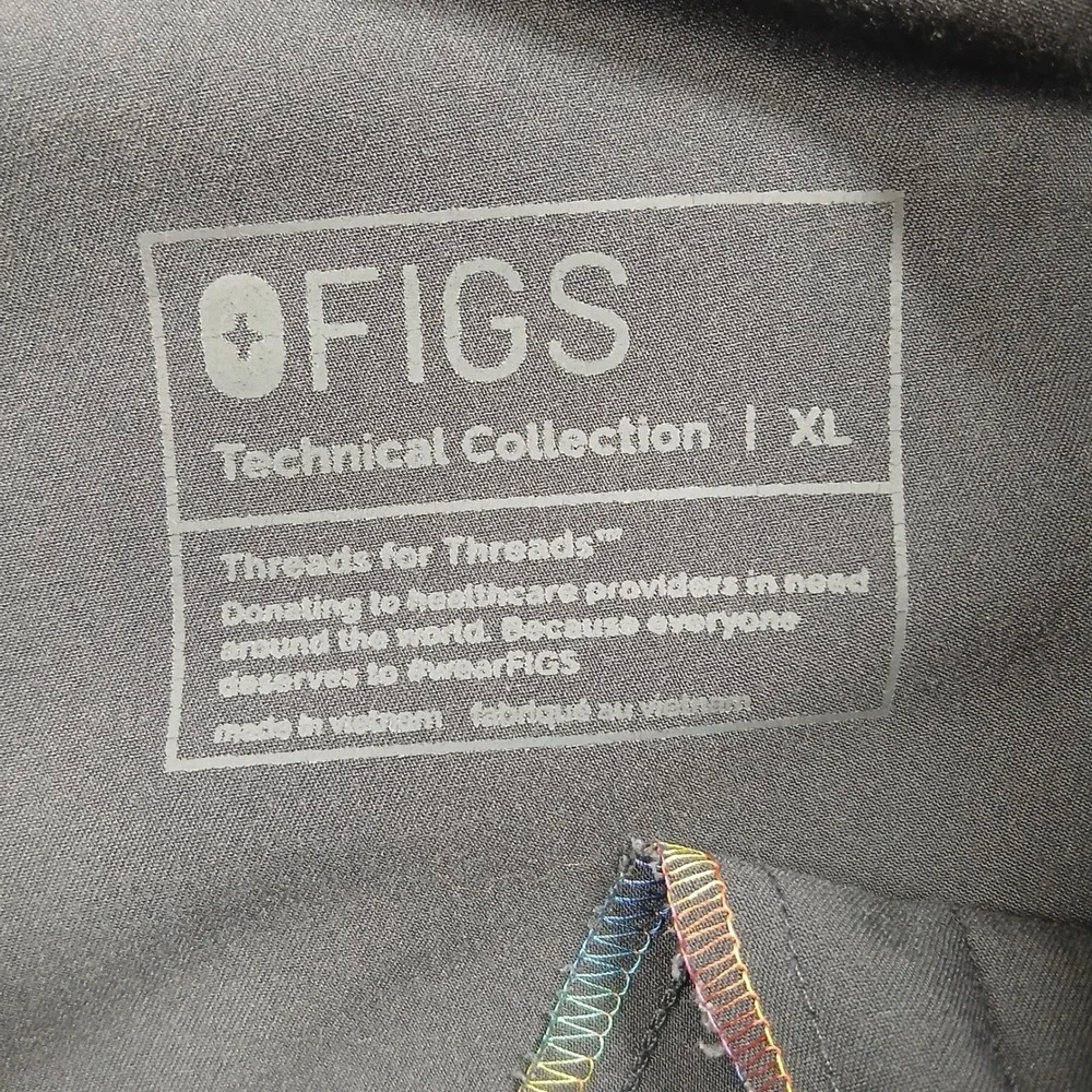 FIGS Technical Collection Men's Tansen Jogger Scrub Pants Charcoal XL‎ EUC